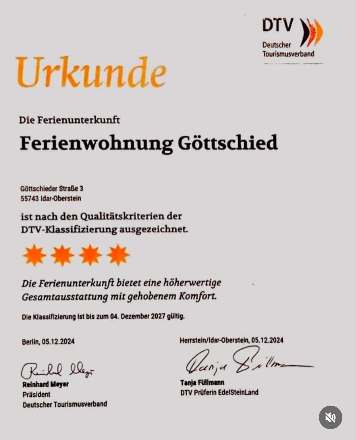 Ferienwohnung „Goettschied“ Идар-Оберштайн Экстерьер фото